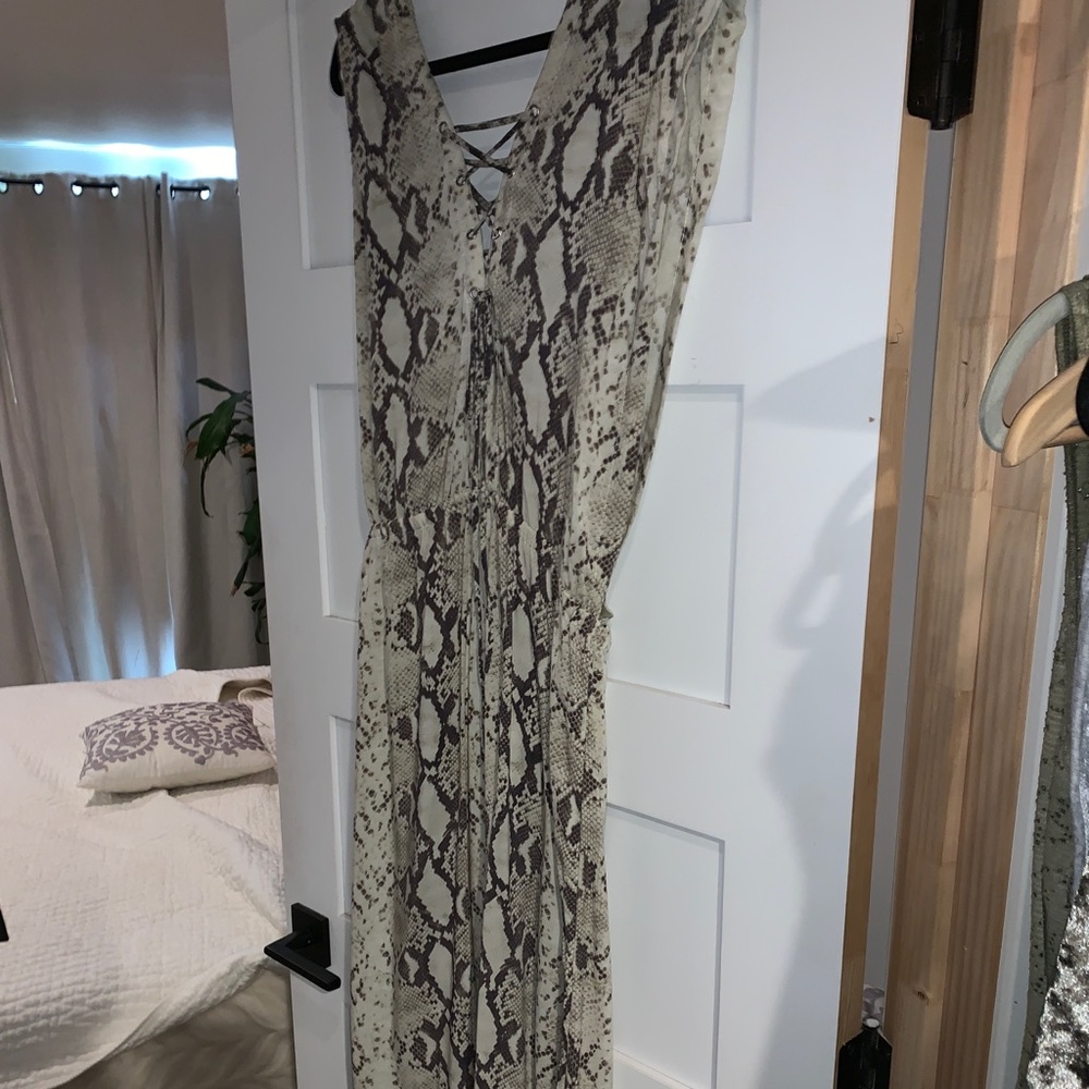 Indah Python Long Sexy Dress NWT🐍